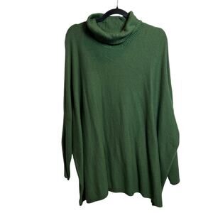 Joseph A Plus Size 2X Turtleneck Poncho Sweater
